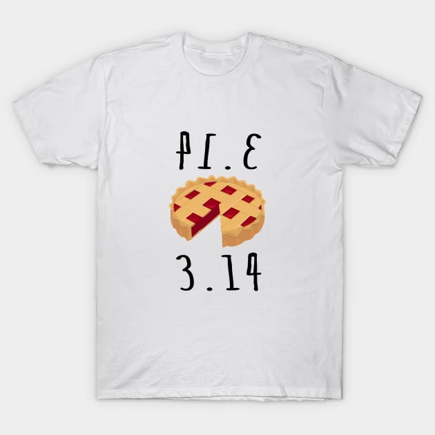 Pi or pie joke T-Shirt by Kutaitum